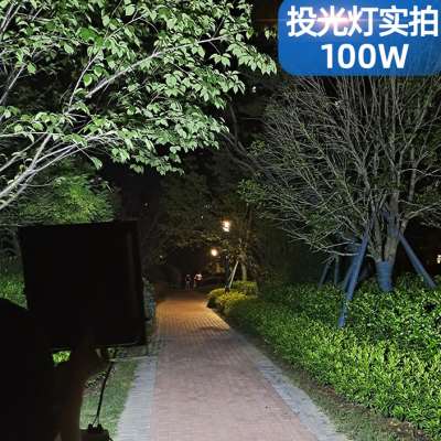 led投光灯室外照明灯200瓦篮球场专用工厂车间用户外200w探照灯