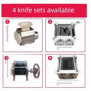 商用家用电动不锈钢绞肉机配件128型强大的台式切片和切碎组件