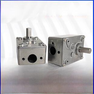 5840直流减速箱电机蜗轮蜗杆12V24V高扭矩步进电机单出口和双出口