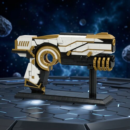 星际战甲枪武器MOC高砖积木