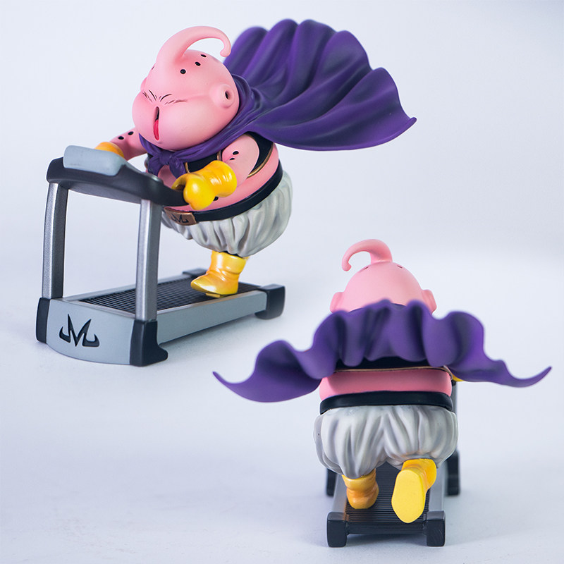 七龙珠GK肌肉魔人布欧手办健身房创意恶搞模型车载摆件生日礼物男