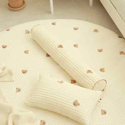 婴儿圆柱抱枕安抚长条靠枕宝宝侧睡神器夹腿睡觉防侧翻塞床缝围挡