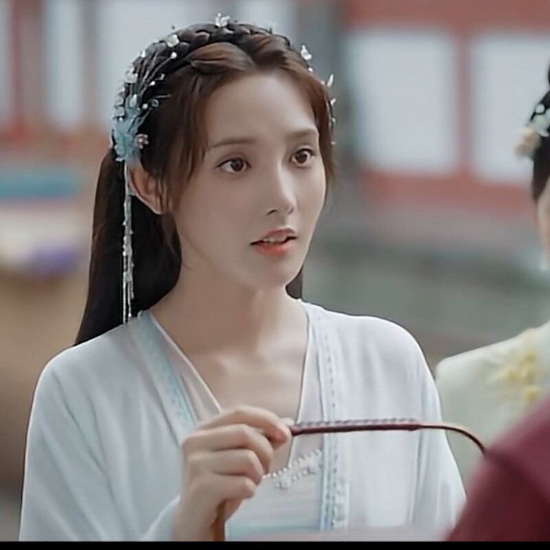 春闺梦里人彭小苒季曼丁禹兮同款双层流苏花朵发箍发饰头饰饰品