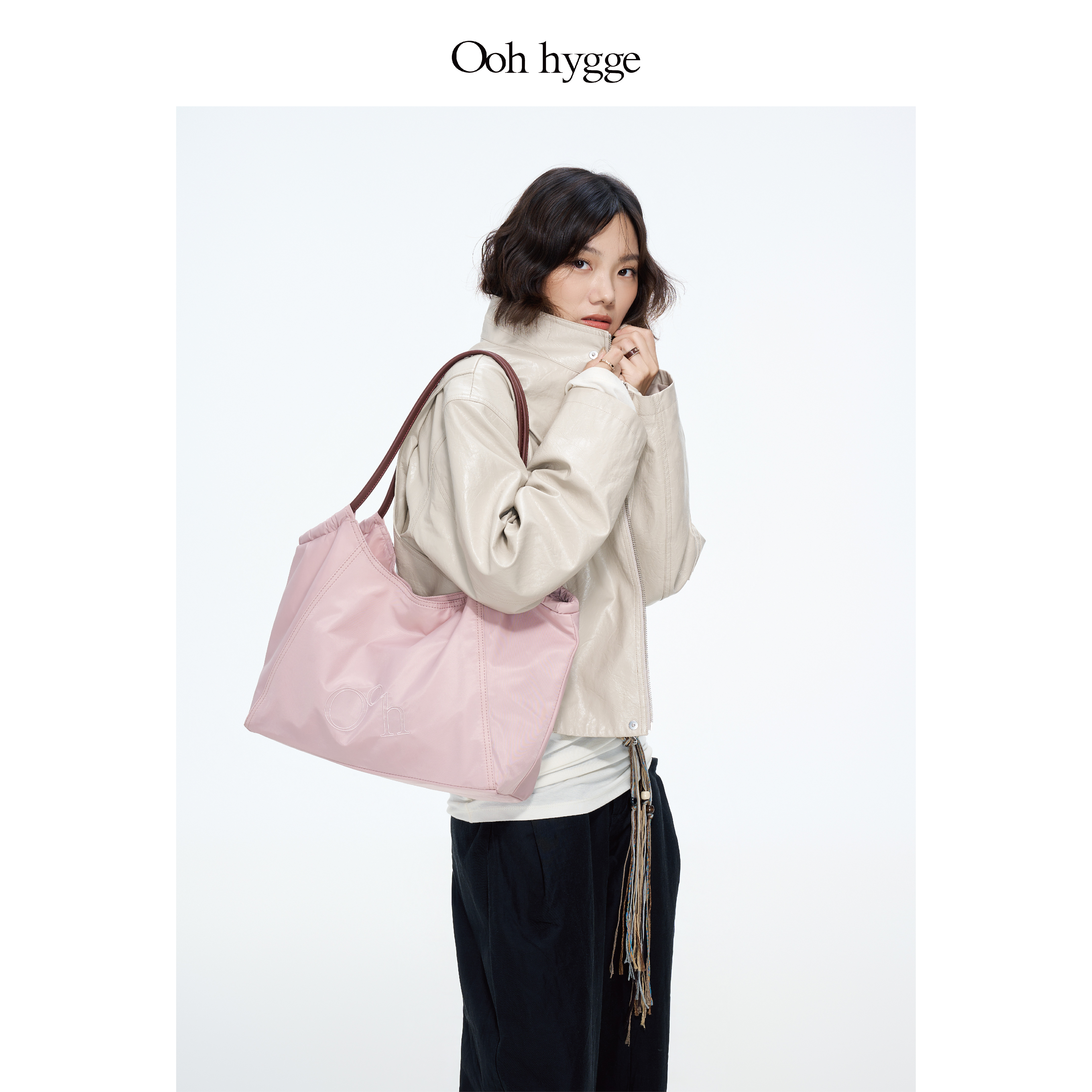 Oohhygge.Trekker尼龙hobo升级款大容量防泼水小众设计款托特包