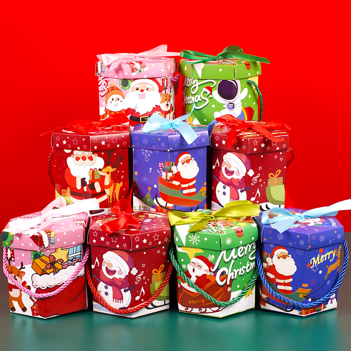 平安夜苹果盒礼盒圣诞创意礼品盒圣诞节小礼物袋糖果平安果包装盒,节庆用品/礼品,圣诞礼品,淘宝优惠券,粉丝福利购,淘宝优惠卷