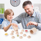 记忆摇摇棋颜色记忆力训练儿童益智亲子互动木制玩具
