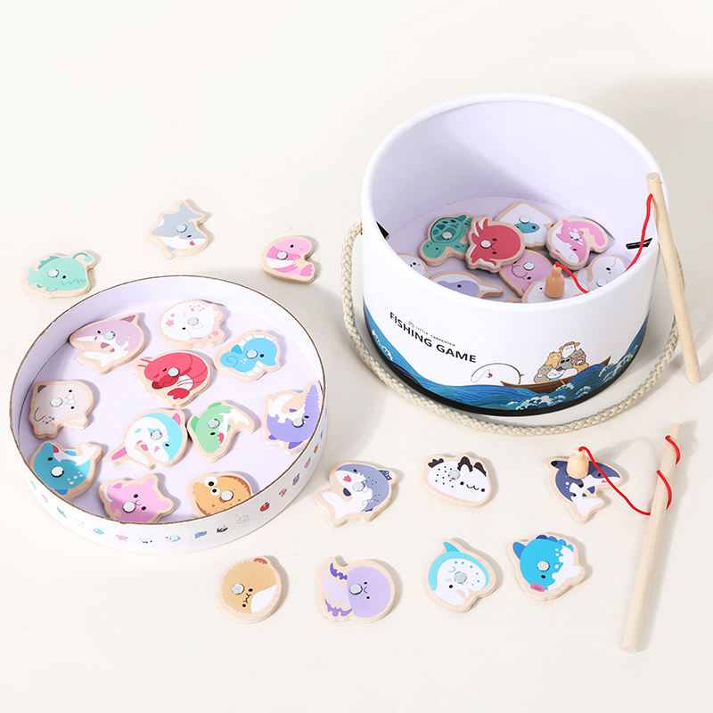 启蒙专注力训练钓鱼玩具三岁