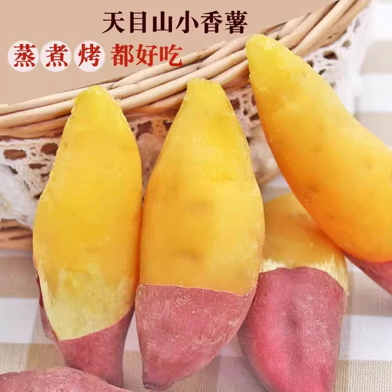 糖尿人可以吃的水果三血糖高新鲜小小香薯孕妇糖友控糖食品旗舰店