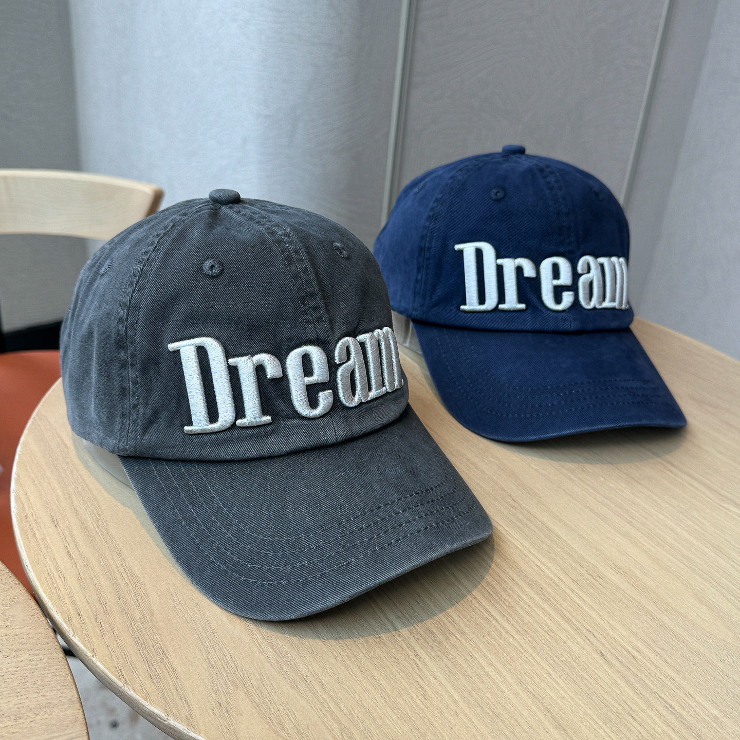 韩版高品质立体字母刺绣鸭舌帽男