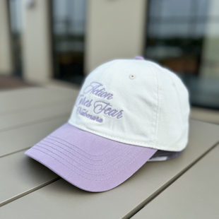 紫罗兰拼色字母刺绣百搭深顶撞色棒球帽男女情侣韩系粉色鸭舌帽子