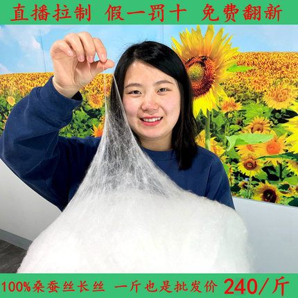 桐乡机制丝桑蚕丝长丝被子被芯冬被春秋被婚被单双人子母被学生被