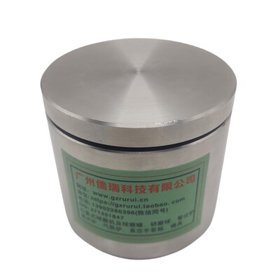 行星式球磨机用的球磨罐尼龙聚氨酯聚四氟乙烯不锈钢氧化锆常规