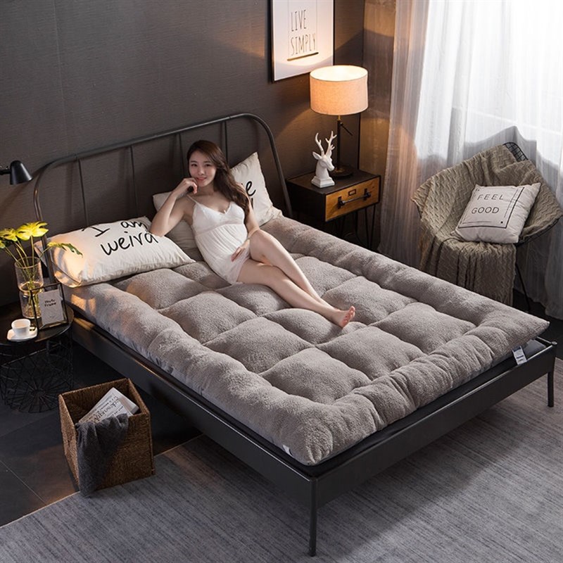 加厚10cm床垫可折叠1.5米双人1.8米榻榻米0.9m单人学生宿舍床褥子