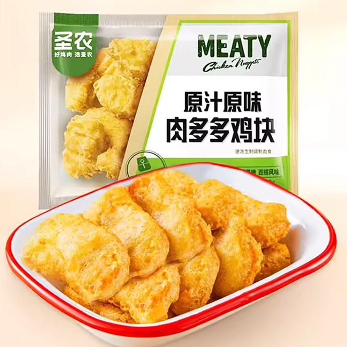 圣农多多鸡块250克上校原味麦乐油炸小吃炸货空气炸锅半成品食材