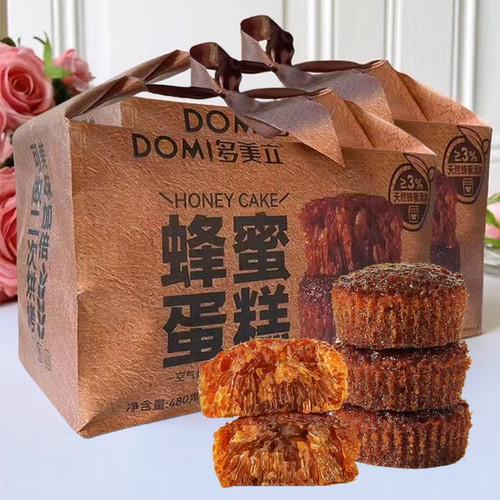 多美立蜂蜜蜂巢蛋糕营养早餐