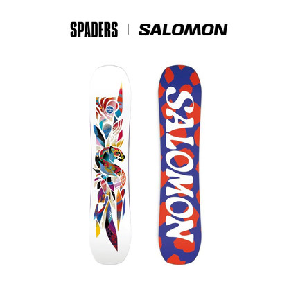 SALOMON 23/24 新款儿童款滑雪单板-黑桃雪具