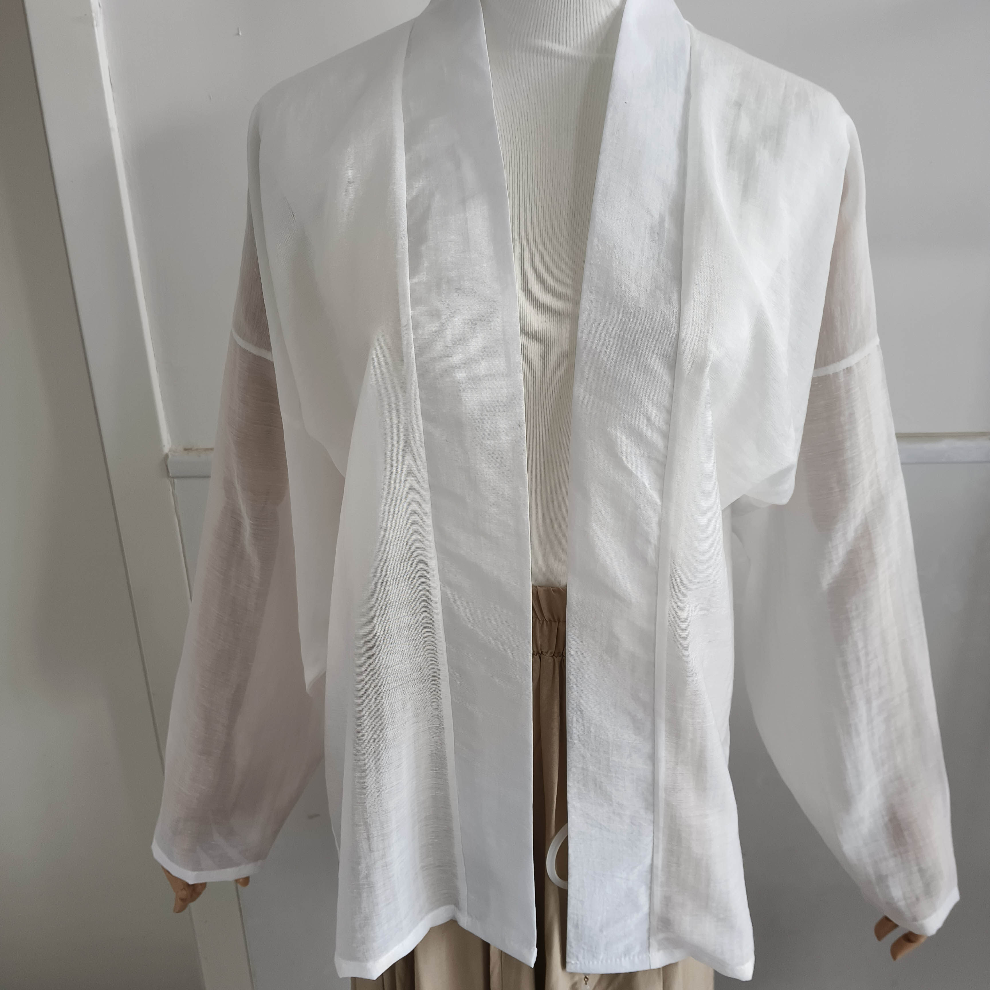 星瑶春夏防晒宋制汉服飞机袖对襟
