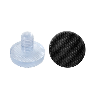 家具脚垫 椅子脚垫 凳子垫脚黑色胶粒脚钉防碰垫弓形椅防滑脚垫