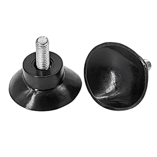 M4M5M6M8吸盘防滑可调家具调节脚 橡胶减震器带螺杆垫脚