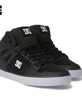 DCSHOES PURE HIGH 正品高帮潮流拼色休闲板鞋滑板鞋系带运动鞋