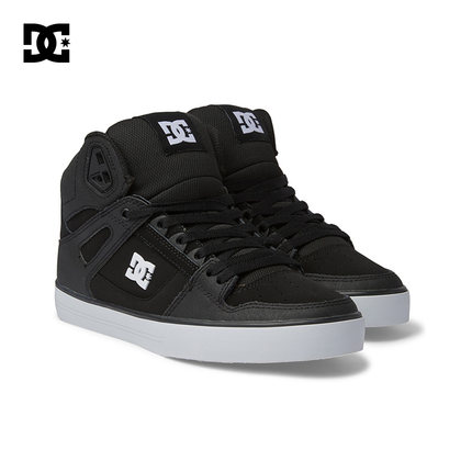 DCSHOES PURE HIGH 正品高帮潮流拼色休闲板鞋滑板鞋系带运动鞋