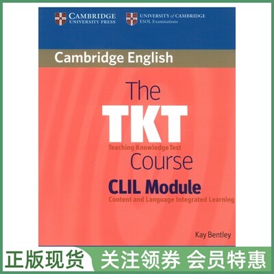 剑桥英语教学能力认证考试教程 Cambridge English The TKT Course Clil Module Clil模块 英文原版