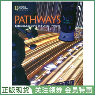 国家地理听说技能训练教材 Pathways Second Edition Listening Speaking Level 1 Student Book 一级听说学生用书带在线 NGL
