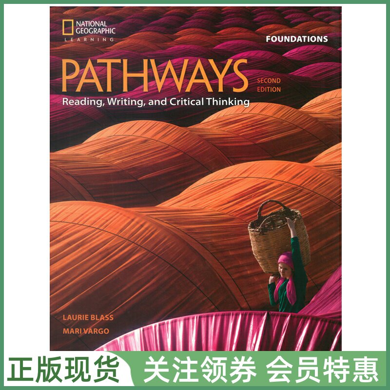 国家地理读写技能训练教材 Pathways Second Edition Reading Writing Foundations Student Book 入门级读写学生用书 NGL