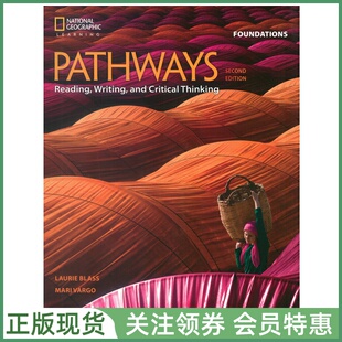 国家地理读写技能训练教材 Pathways Second Edition Reading Writing Foundations Student Book 入门级读写学生用书 NGL