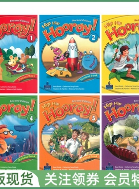 3H教材 培生朗文少儿英语教材 Hip Hip Hooray Second Edition 二版 Pearson Longman 学生用书练习册 hiphiphooray