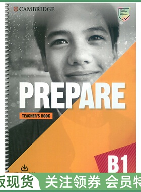 剑桥证书考试备考教材 Prepare Level 4 Teacher's Book with Resource Pack Second Edition 四级教师用书带资源 cambridge