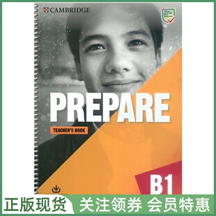 剑桥证书考试备考教材 Prepare Level 4 Teacher's Book with Resource Pack Second Edition 四级教师用书带资源 cambridge