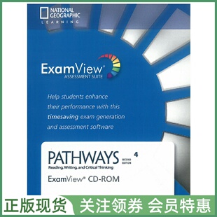 Pathways Writing 国家地理读写技能训练教材 ExamView 四级读写测试软件 Edition ROM Second NGL Reading Level