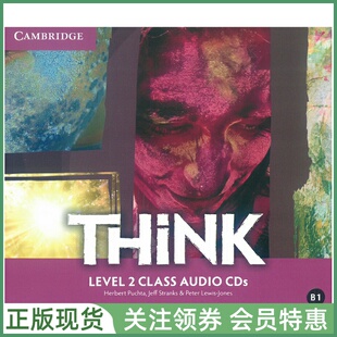 剑桥青少英语教材 Think Level 2 Class Audio CDs 二级音频光盘 英音版 中学思辨英语 cambridge