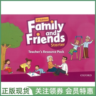 牛津少儿英语友邻教材 Family and Friends 2nd Edition Teacher's Resource Pack Starter 入门级教师资源包 英音二版