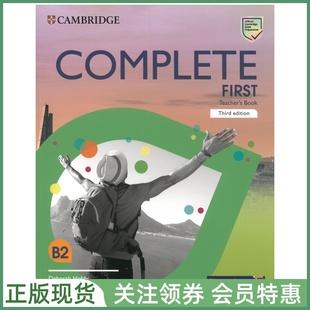 First 三版 Digital Cambridge Complete Pack Teacher 证书考试教材 剑桥FCE综合教程成人版 Book 教师用书带帐号 with