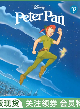 培生少儿英语绘本教材 迪斯尼故事 动画学英语 Pearson English Kids Readers Level 1 Disney Peter Pan
