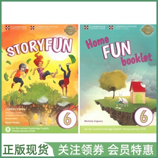 剑桥少儿英语考试备考教材 Storyfun Second edition Level 6 Student's Book with Online and Home Booklet 六级学生用书 二版