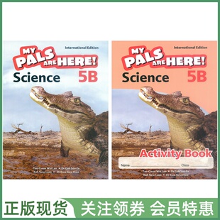 新加坡小学科学 MPH MY PALS ARE HERE Science International 5B Textbook and Activity Book 五年级下册学生用书练习册套装