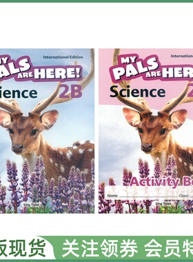 新加坡小学科学 MPH MY PALS ARE HERE Science International 2B Textbook and Activity Book 二年级下册学生用书练习册套装