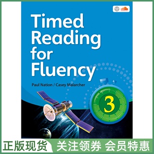 Seed Learning计时阅读训练教材 Timed Reading for Fluency Level 3 Student Book with audio and Answer Keys 三级 带音频答案