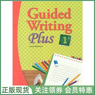 Compass出版 少儿写作训练专项教材 Guided Writing Plus 1 Student Book with Practice Book App 一级学生用书练习册 短期培训