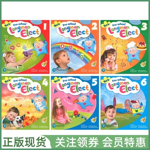培生朗文幼儿英语教材 New Pre-school Longman Elect 新版 学生用书练习册 家长套装 pearson preschool npre
