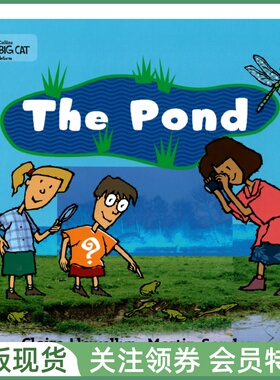 柯林斯大猫系列绘本读物单本 Collins Big Cat Band 1B / Pink B The Pond