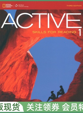 国家地理 积极英语阅读教程 Active Skills for Reading 1 Student Book 一级学生用书 专项技能训练教材 cengage Explorer NGL