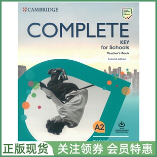 剑桥KET综合教程青少版 Complete Key for Schools Teacher's Book with Class Audio 教师用书 证书考试教材校园版