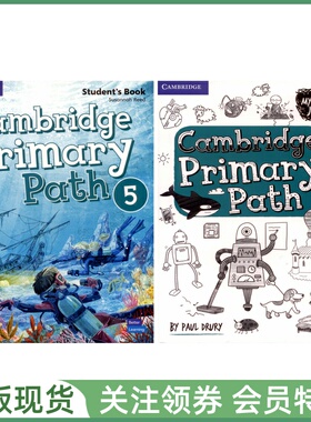 剑桥少儿英语教材 Cambridge Primary Path Level 5 Student's Book with Creative Journal 五级学生用书 带日志