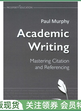 学术写作 Academic Writing Mastering citation and referencing C1 - C2  掌握引用和参考文献 学生用书 剑桥CAE CPE考试适用