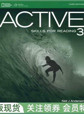 国家地理 积极英语阅读教程 Active Skills for Reading 3 Instructor's Guide 三级教师用书 专项技能教材 cengage Explorer NGL