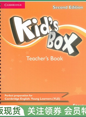 剑桥国际少儿英语 Kid's Box Second Edition Starter Teacher's Book 入门级教师用书 二版 kidsbox cambridge